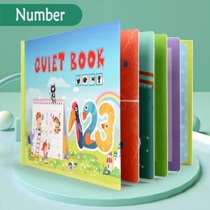 MONTESSORI BUSY BOOK FOR KIDS TO DEVELOP LEARNING SKILLS