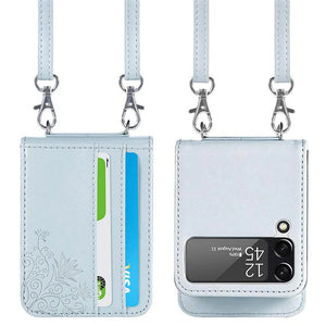 Samsung Z Flip3 Messenger Bag Lanyard Phone Case