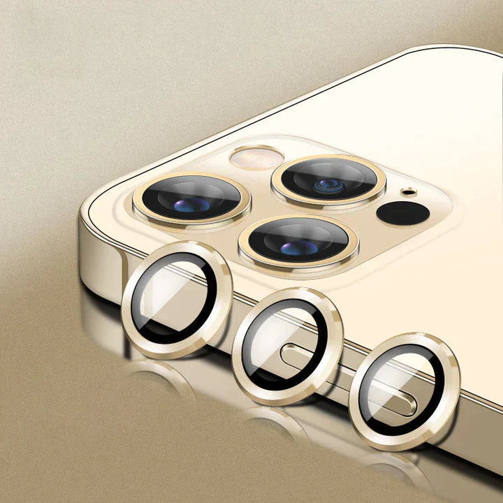 Metal Anti-Shock Camera Protector Films For iPhone