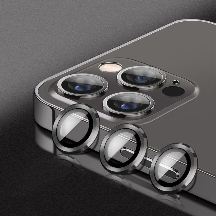 Metal Anti-Shock Camera Protector Films For iPhone